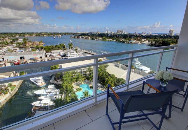 Hilton Fort Lauderdale Marina Balcony